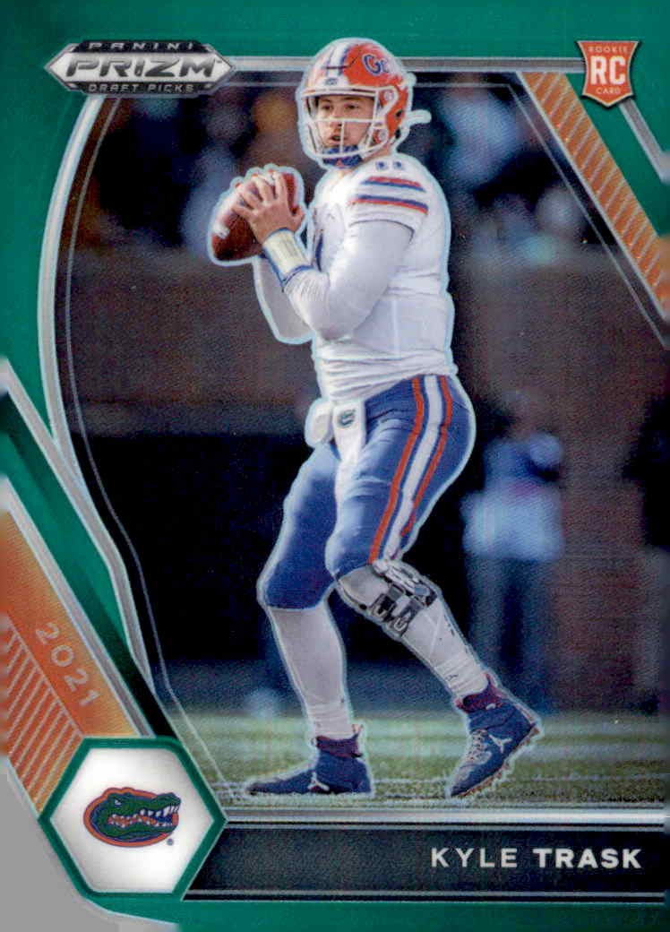 Kyle Trask RC 2021 Panini Prizm Draft Picks Collegiate Green Rookie