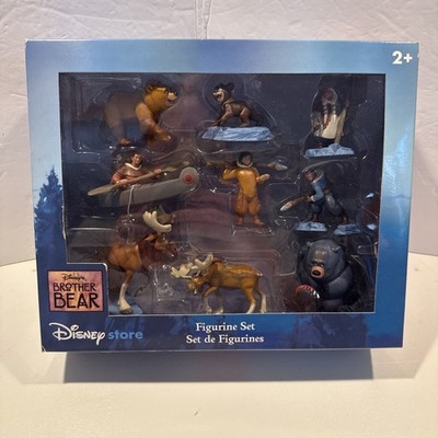 Disney Store Brother Bear Animated Movie Film Toy Boxed PVC Figures Set