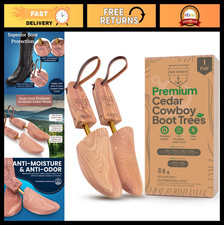 Cedar Cowboy Boot Trees for Men  Women - Boot Shaper  Stretcher, Shoe Tree