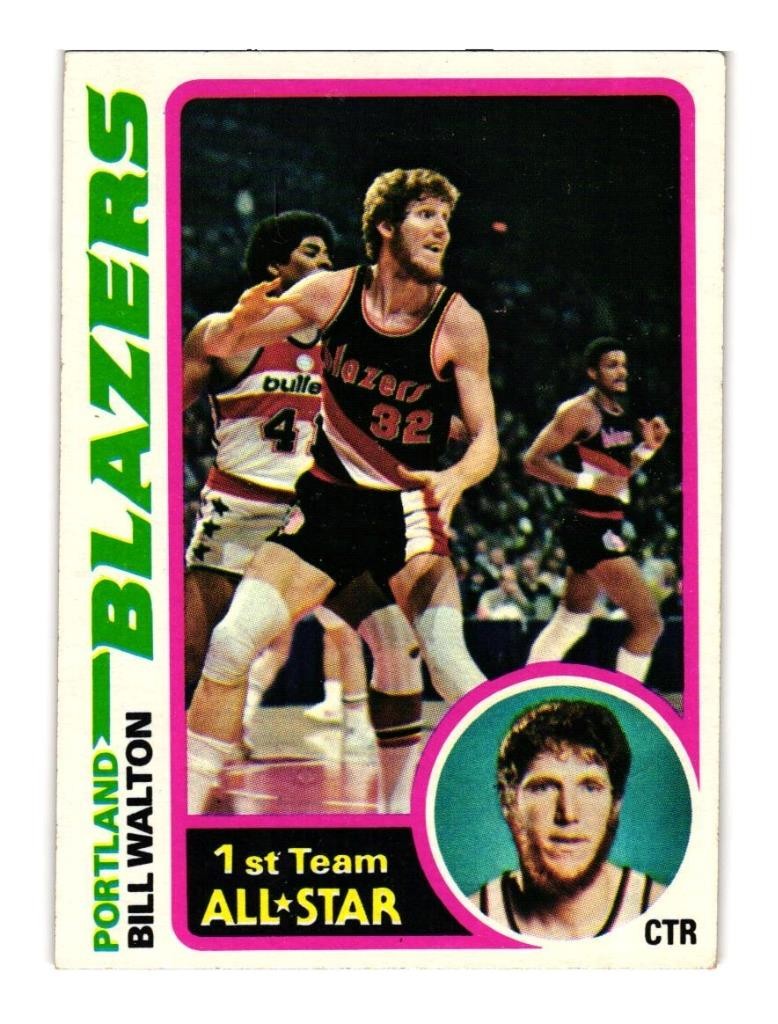 1978-79 Topps - Bill Walton (#1) Portland Trail Blazers NrMt-Mt