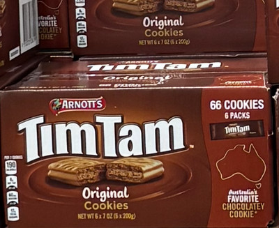 Arnott s TimTam Cookies Original Biscuit 7oz 6 Ct Packs 66 Cookies 10/26