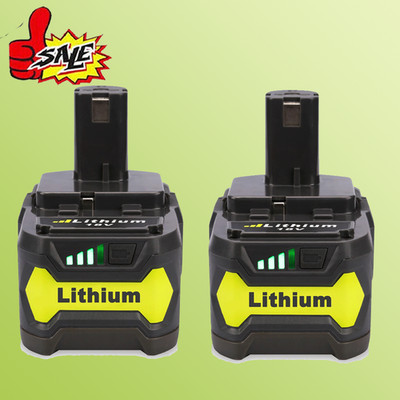 NEW 5Ah 2Stück 18V Akku für RYOBI One+ Plus Lithium RB18L50 P104 P108