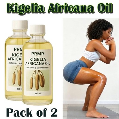 AUTHENTIC Gres Cacao + KIGELIA Africana Oil - 3.4oz (PACK OF 2)