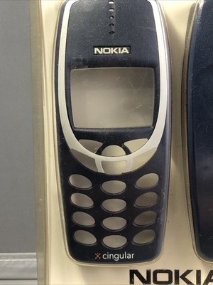 Nokia 3300 Cell Phone Case Polar Blue Vintage 2001 Cingular