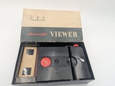 Realist Stereo Viewer Model 2T61 Red Button In box with slides