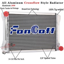 3 Row Aluminum Radiator For 1967-1974 1968 Mg Midget 1.3l L4 Gas Mt Cc6474