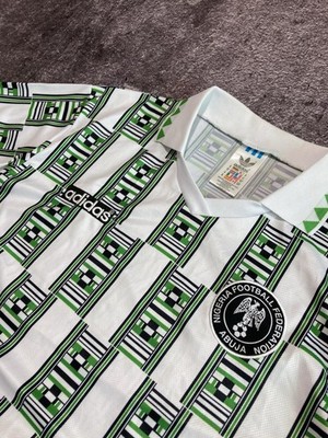 1994 W杯 ナイジェリア代表 adidas ユニフォーム　当時物　オコチャ 1994 W杯 ナイジェリア代表 adidas ユニフォーム 当時物 オコチャ