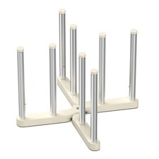 Reusable Storage Bag Drying Rack, Retractable Metal Bottle Drying Rack, Colla...