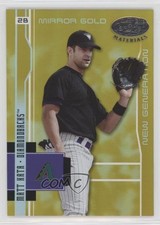2003 Leaf Certified Materials Mirror Gold 23/25 Matt Kata #210 Auto 0l1