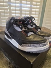Air Jordan 3 Black Cement 2024 Size 8