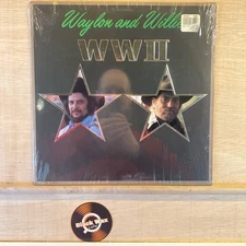 Waylon Jennings & Willie Nelson - WWII Used Vinyl (NM) Folk Sealed!