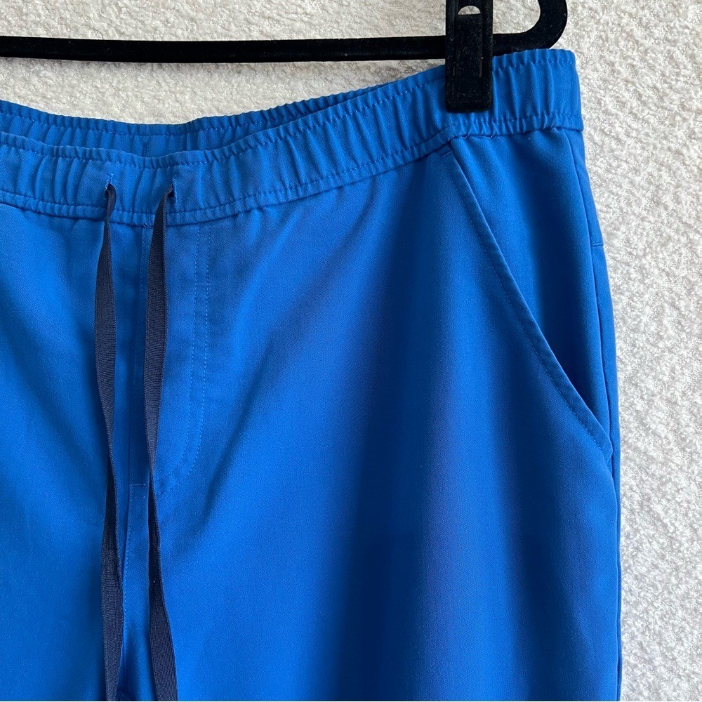 Figs Men's Technical Collection Royal Blue Tansen Joggers Scrub Pants Size XL image 6