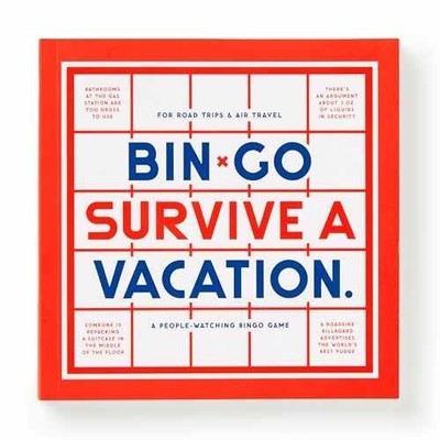 Brass Monkey - Bin-go Survive A - Game, by Brass Monkey; Galison - Very Good
