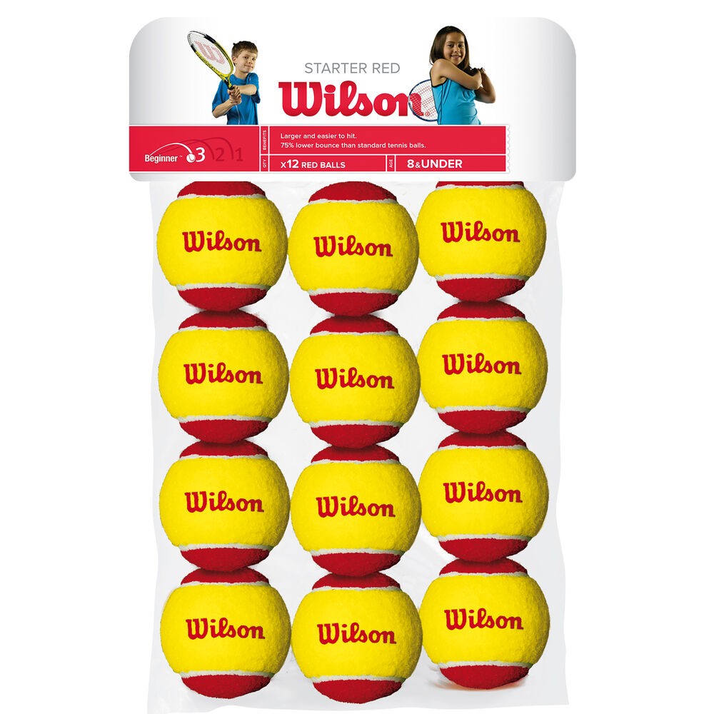 Wilson Starter Red Balls 3-й этап теннисного турнира 12-й Бьютель НОЙ 5890₽