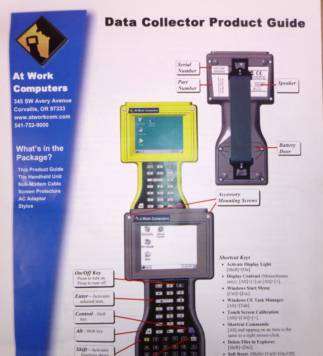 TDS Tripod Data Systems Field Data Collector H-076-498-200T-128 Ranger ...