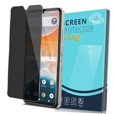 2 Pack Tempered Glass Screen Protector Compatible with Cricket Icon Privacy