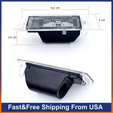 2x Rear License Plate Light Housing 13502179 For Buick Verano Excelle Lacrosse