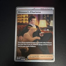 Giovanni's Charisma 204/165 Sv: Scarlet & Violet 151 on eBay