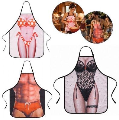 Neuheit Unisex Erwachsene Schürze Koch Herren Damen Kochen Backen Küche BBQ Catering