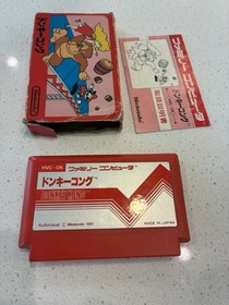 Famicom Donkey Kong CIB Japan FC game US Seller