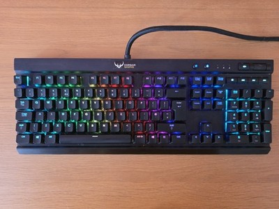 Corsair K70 RGB Cherry MX Brown Switches Mechanische Gaming Tastatur - QWERTY UK