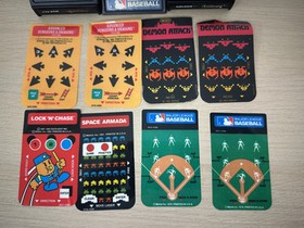 Lot Of 15 Vintage Intellivision Loose Video Game Carts w/ Few Overlays & Manuals