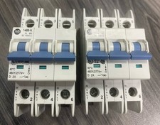Allen Bradley 1489-A3D020 Ser A 2A 3-Pole Circuit Breaker 480/277VAC  *Lot of 2*