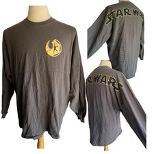 STAR WARS 2022 Disney Parks Authentic Spirit Jersey Rebel Logo Size Large