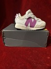 New Balance Kids' 327  Purple/White Size 4 M Shoe — photo 3