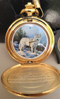 Franklin Mint Presents "The Timber Wolf Pocket Watch" B11ZA22 — photo 2
