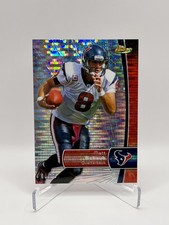 2012 Topps Finest - Matt Schaub #83 Pulsar Refractor 8/10 Jersey Match Texans