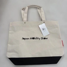 Japan Mobility Show 2025 limited tote bag color black new japan With logo & tag