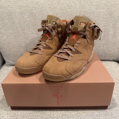 Size 12.5 - Jordan 6 Retro x Travis Scott Mid British Khaki