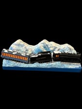 Hallmark Polar Express Snowy Train Scene Figurine Christmas Decor