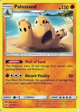 Palossand 75/149 SM Base Set Pokemon NM