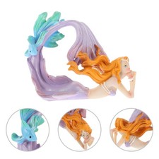  Mermaid Toys Decorative Figurine Fish Tank Ocean Style Statue Ornaments