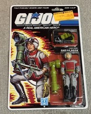 1987 Gi Joe Sneak Peek MOC 32 Back ARAH SEALED