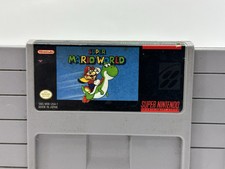 Super Mario World Super Nintendo SNES 1991 Authentic Tested Works