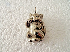   Vtg Silver Baby RATTLE BEATRIX POTTER Tom Kitten 2.5 in 