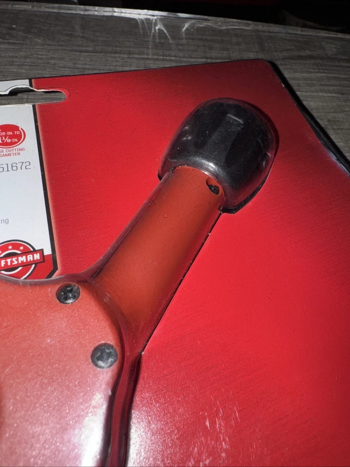 Sexy Sears Craftsman Nos Ratcheting Tube &Pipe Cutter 51672 Rare Red 1/8”-1-1/8” - Image 4 of 4