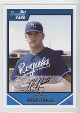 2007 Bowman Draft Prospects Mike Moustakas #BDPP53 1g9