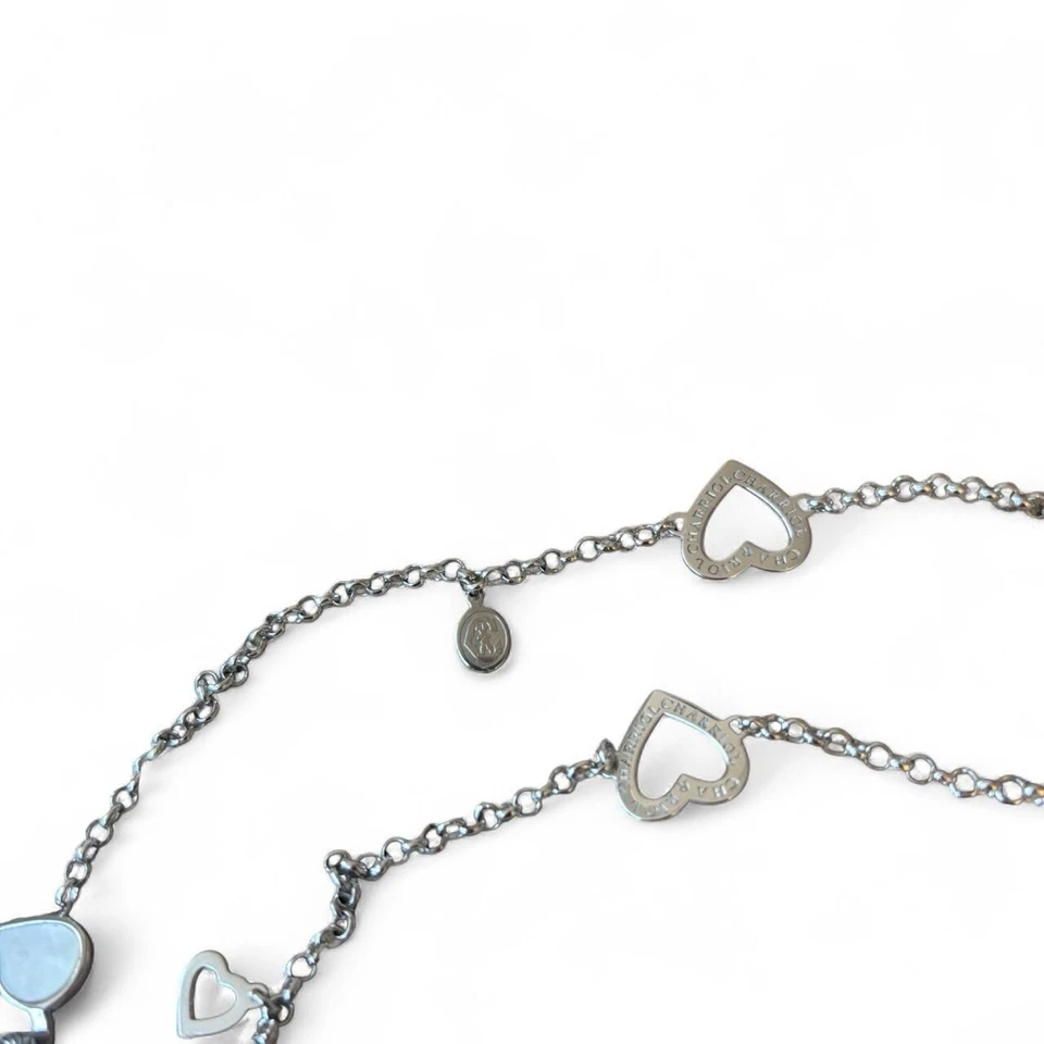 Collar Charriol de plata 100 maneras de amar 48 pulgadas Foto 4 de 4