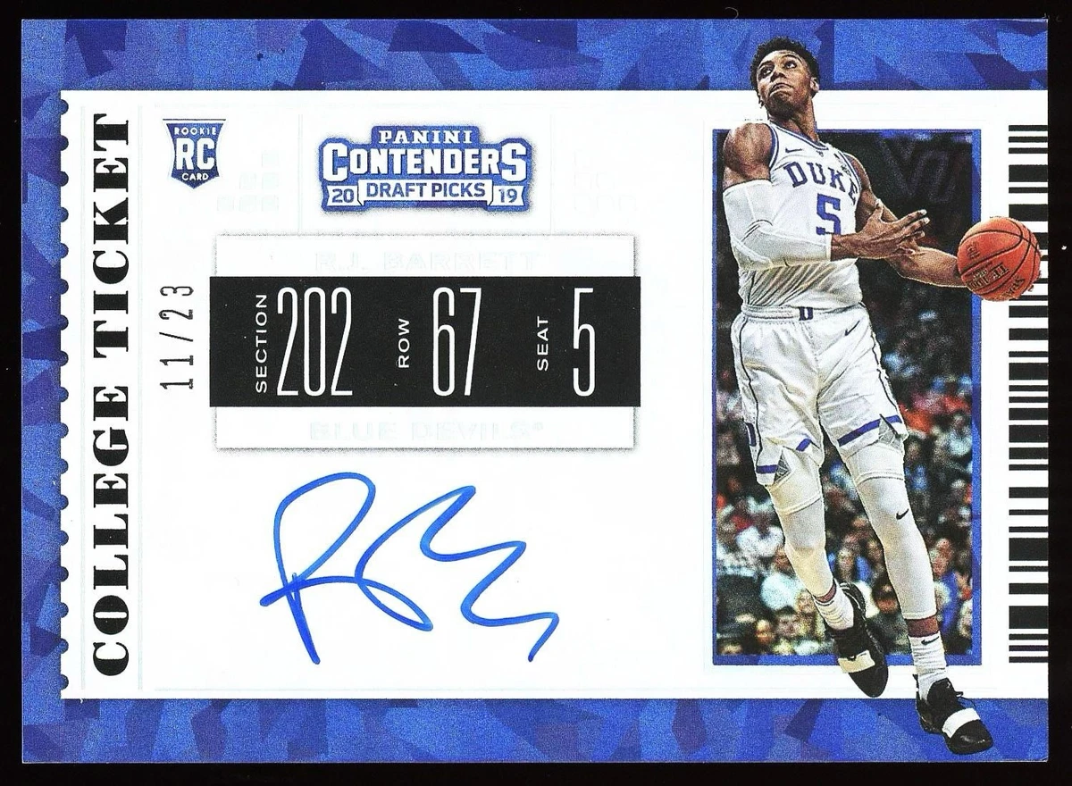 RJ Barrett Trading Cards for sale | eBay