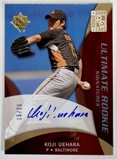 Limited To 25 Copies: Koji Uehara's Hand-Signed Rookie Autograph, 2009 Upper