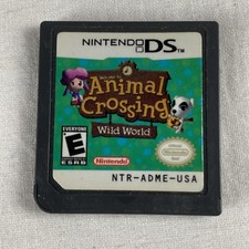 Animal Crossing Wild World Nintendo DS 2005 Tested Authentic Cartridge Only