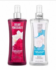 Lot of two Body Fantasies long-lasting fragrance body mists.