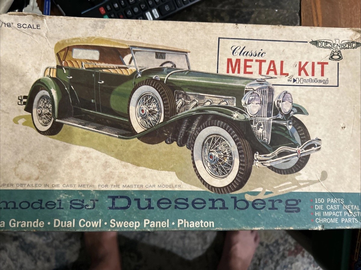 車　クラシックカー　メタルキット　１/１８　Ｄｕｅｓｅｎｂｅｒｇ　モデルＳＪ Gabriel Model SJ DUESENBERG Town Car 1/18 Metal Model Kit No