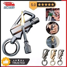 Permanent Match Infinity Lighter Multitool Keychain Bottle Opener Men Xmas Gift