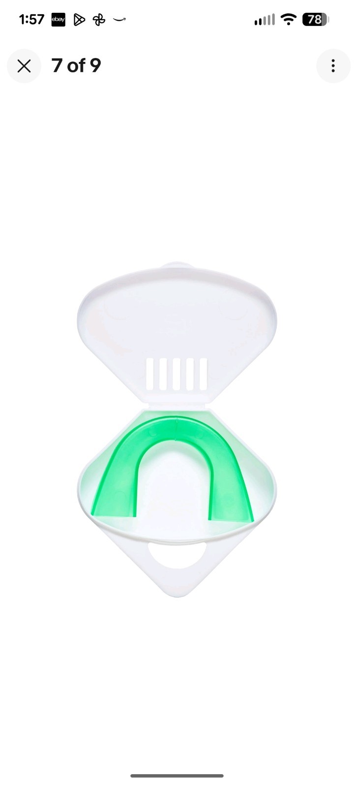 Oral-B Nighttime Dental Guard for Teeth Grinding, Custom Fit, One Size Fits All 