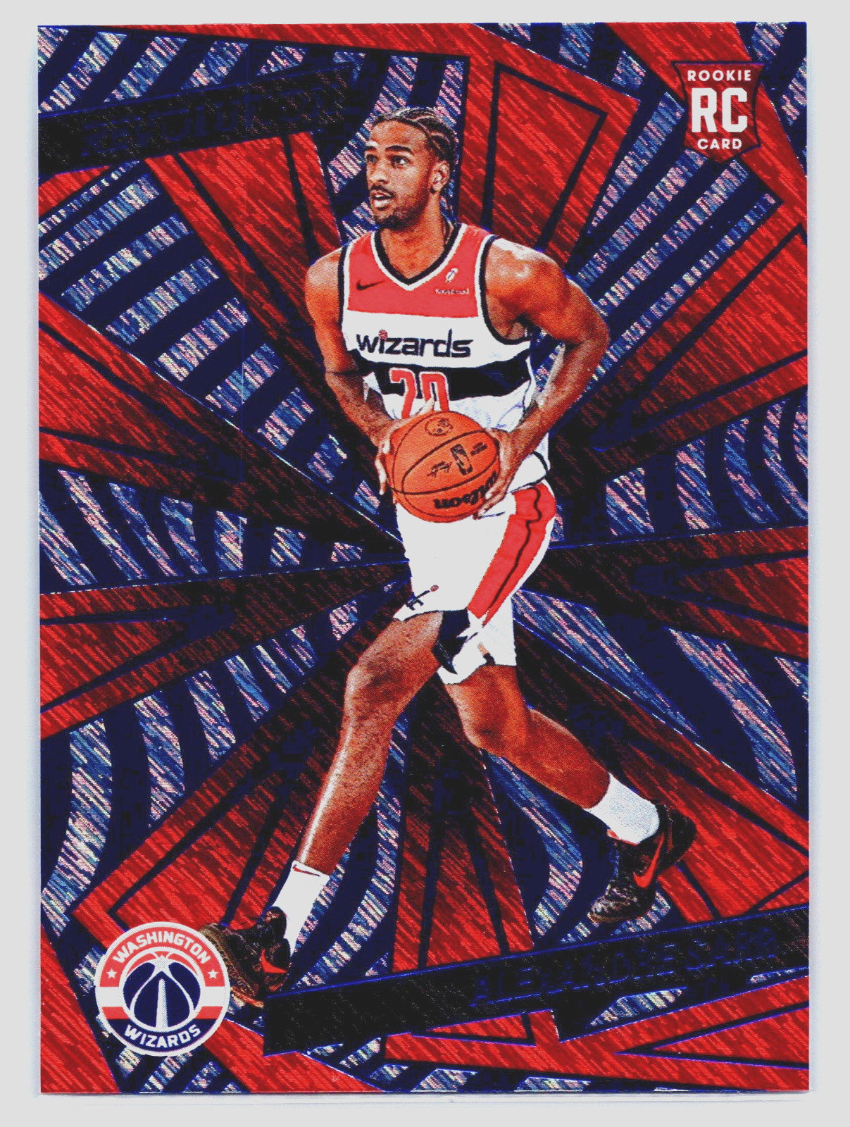 ALEXANDRE SARR - 2024-25 Panini Revolution - Blue Storm #106 - Rookie